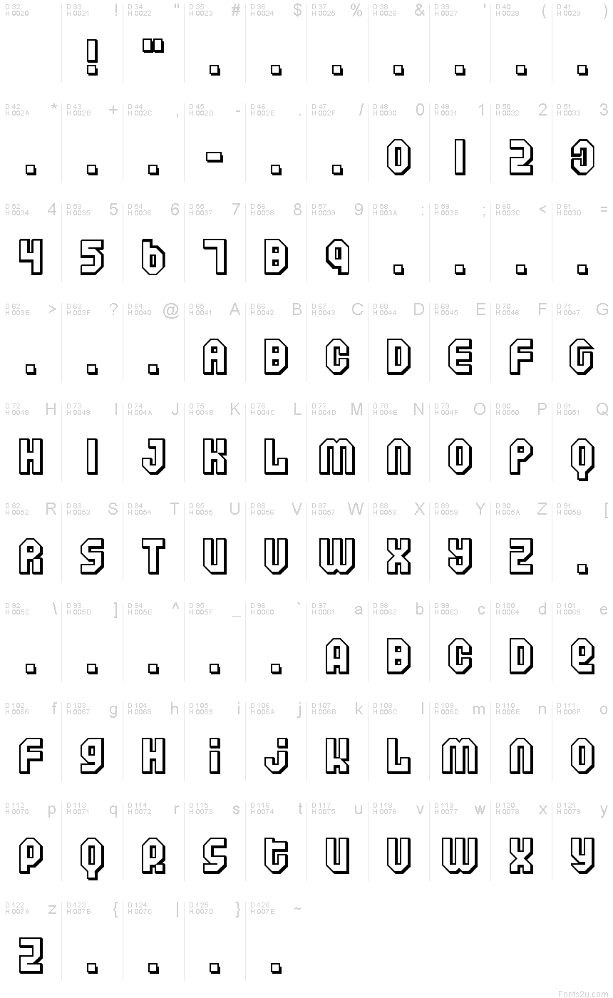 Air font