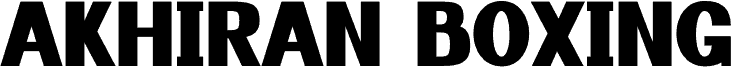 Akhiran Boxing font