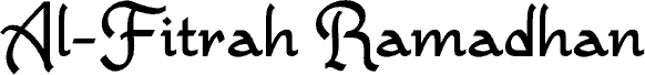 Al-Fitrah Ramadhan 字体