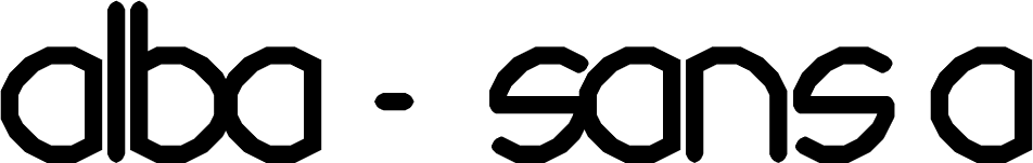 Alba - Sans A Regular font | Fonts2u.com