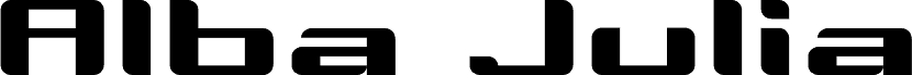 AlbaJulia Expanded Bold