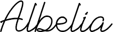 Albelia-Script