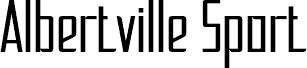 Albertville Sport フォント