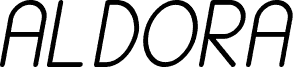 ALDORA Italic