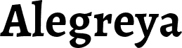 Alegreya Bold