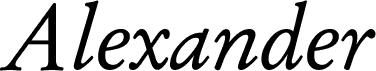 Alexander