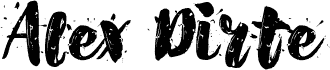 AlexDirte Brush Font-Regular