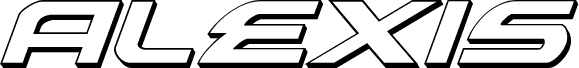 Alexis 3D Italic