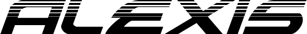 Alexis Halftone Italic
