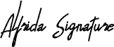 Alfrida Signature