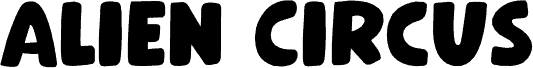 Alien Circus DEMO Regular font