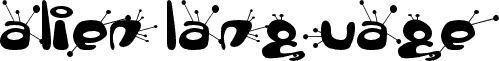alien language