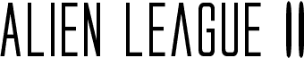 Alien League II Bold