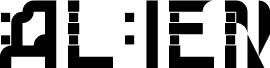 Preview of the Alien Regular font
