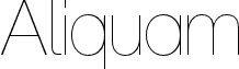 Aliquam UltraLight