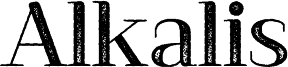 Alkalis Stamp Demo Regular