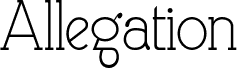 Allegation Demo
