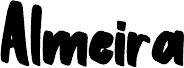 Preview of the Almeira font