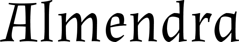 Almendra font