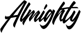 Almighty Demo Regular