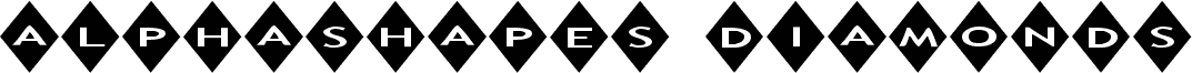 AlphaShapes diamonds