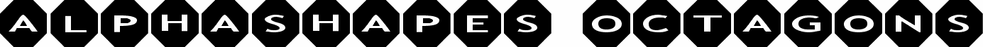 AlphaShapes octagons