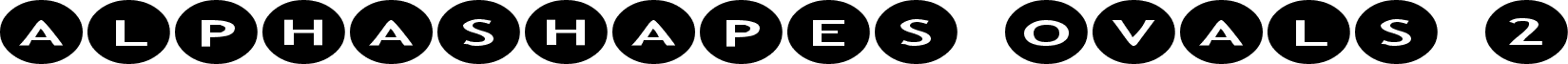 AlphaShapes ovals 2