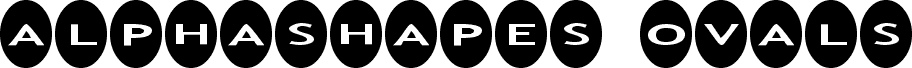 AlphaShapes ovals