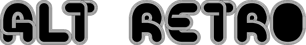 Alt Retro Bold font