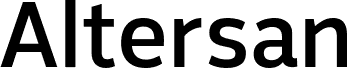 Altersan Trial Medium font