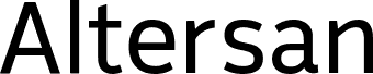 Altersan Trial Regular font
