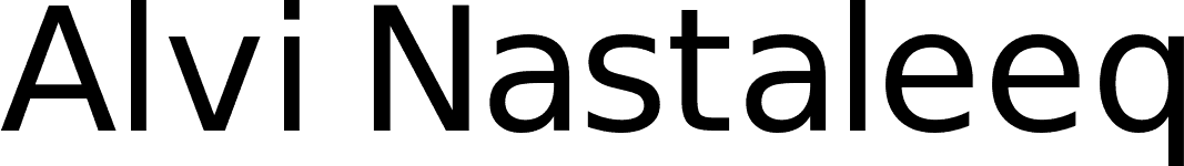 Alvi Nastaleeq font | Fonts2u.com