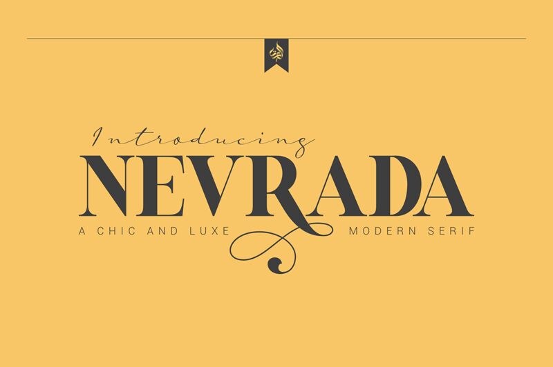 AL Nevrada Schriftart