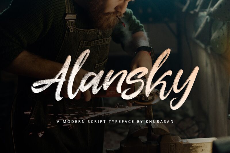Alansky Schriftart