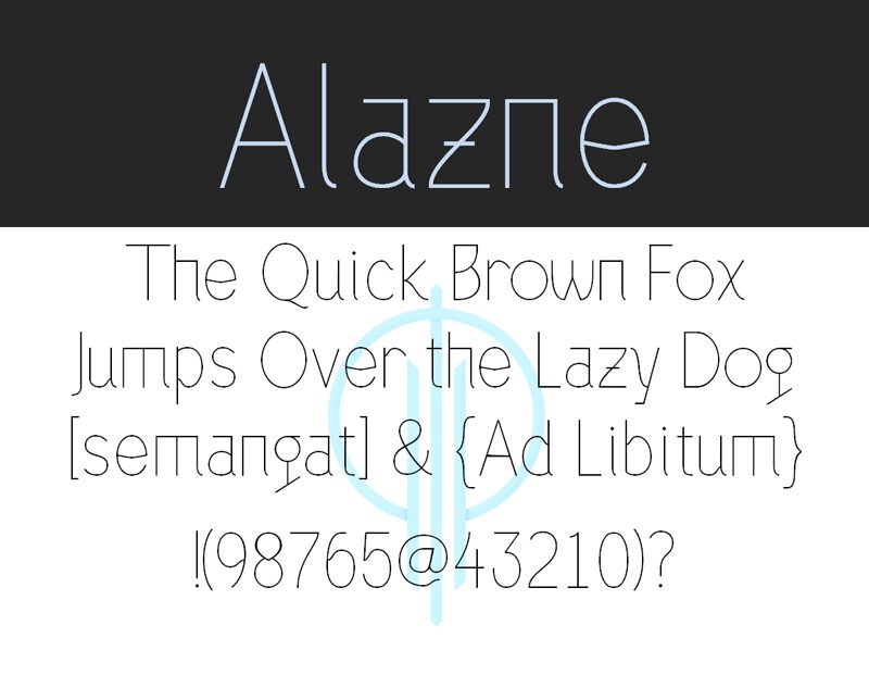 Alazne Czcionka