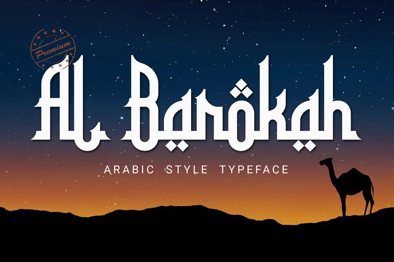 albarokah Schriftart