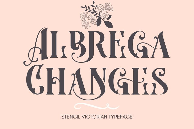Albrega Changes Schriftart
