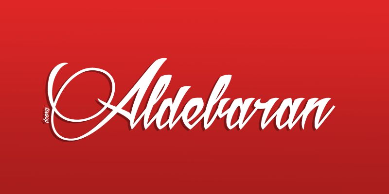 Aldebaran Czcionka