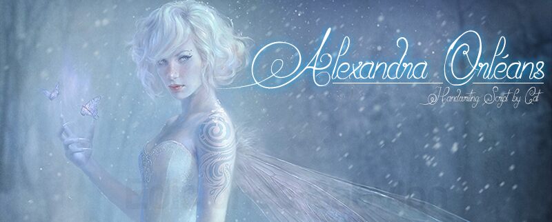Alexandra Orleans  Schriftart