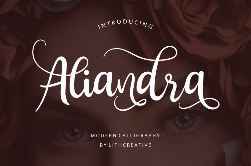 Aliandra Schriftart