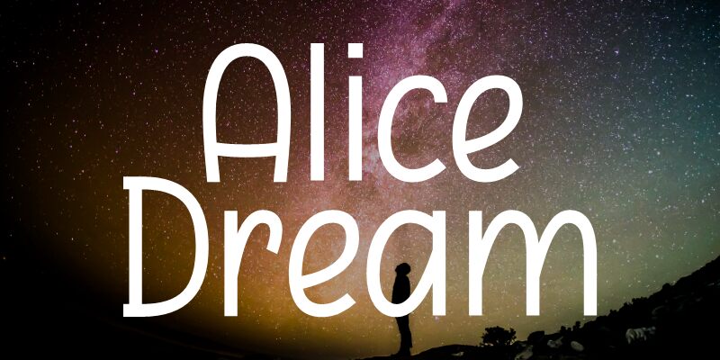 Alice Dream Font