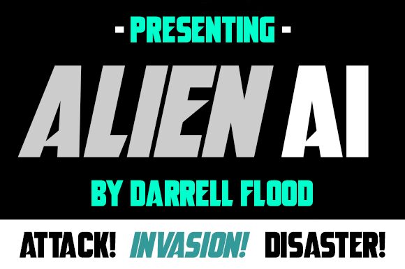 Alien AI Schriftart