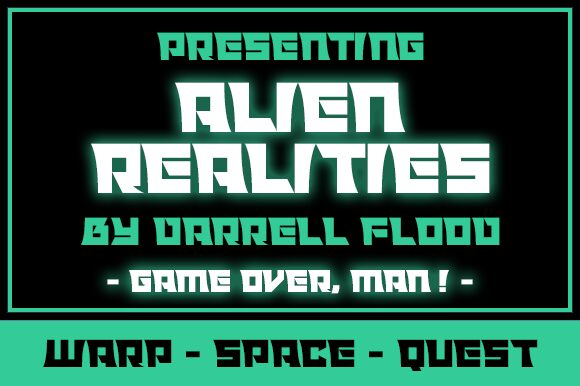 Alien Realities الخط
