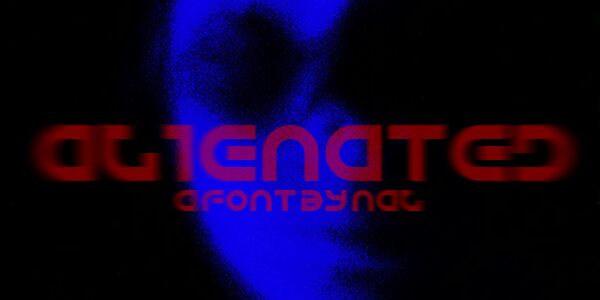 Alienated Schriftart