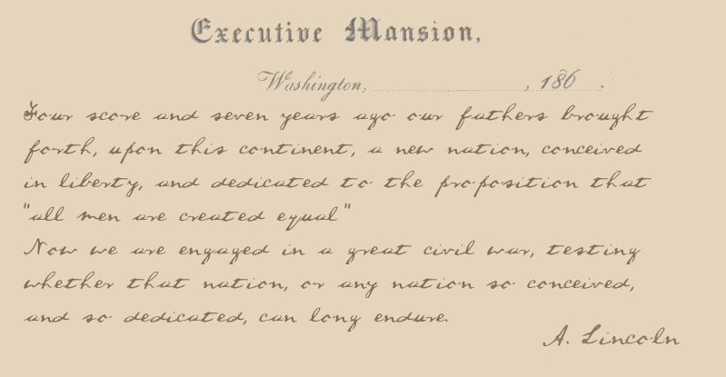 ALincolnFont Schriftart