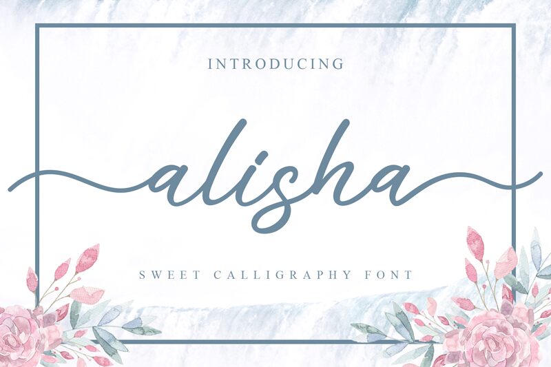Alisha Schriftart