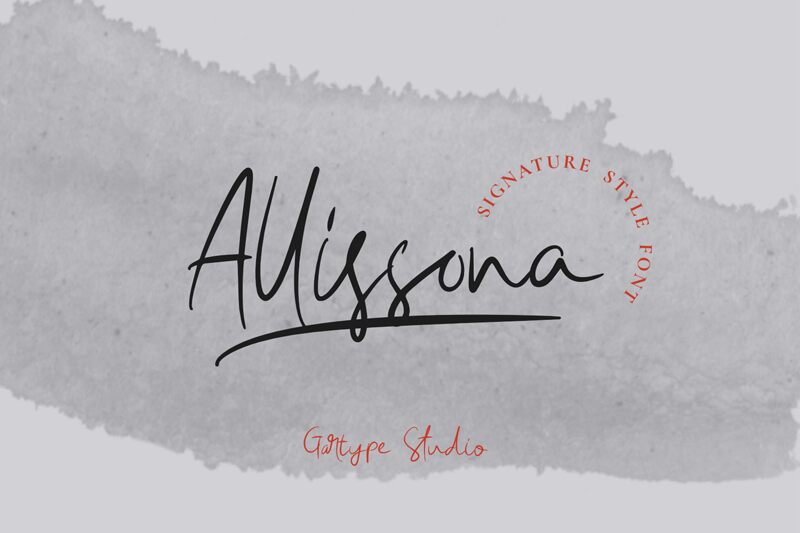 Allissona GT Schriftart