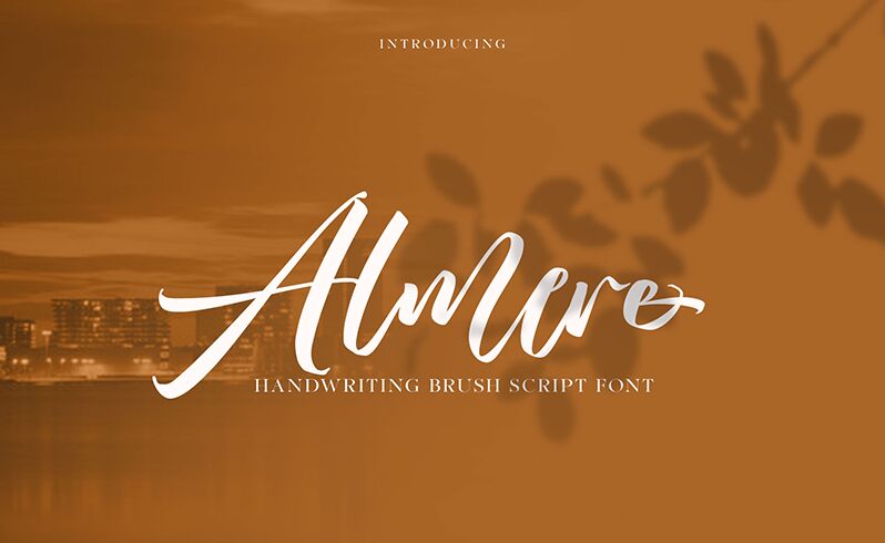 Almere Script Schriftart