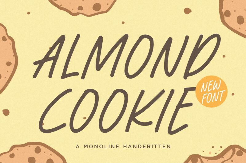 Almond Cookie 字体