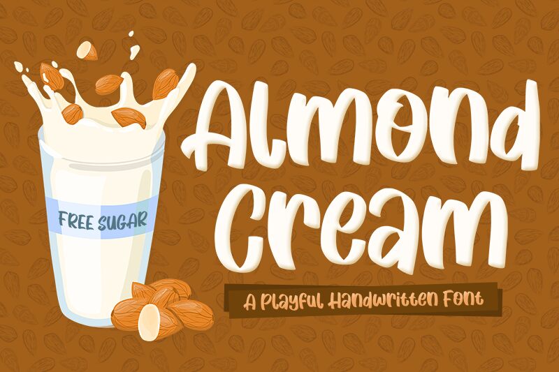 Almond Cream フォント